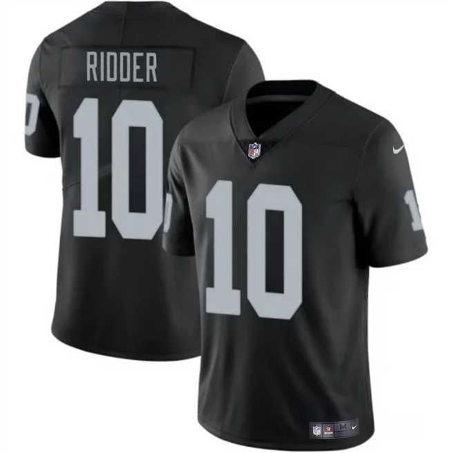 Men & Women & Youth Las Vegas Raiders #10 Desmond Ridder Black 2024 Vapor Stitched Jersey,We sell and wholesale Men & Women & Youth Las Vegas Raiders #10 Desmond Ridder Black 2024 Vapor Stitched Jersey on line form chian!